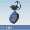 Butterfly Valve with gear Art. C326Y618